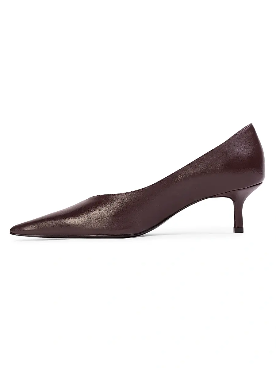 Black Suede Studio Women's Briar 50MM Leather Pumps | Thumbnail 4 Black Suede Studio Women's Briar 50MM Leather Pumps | Thumbnail 4
