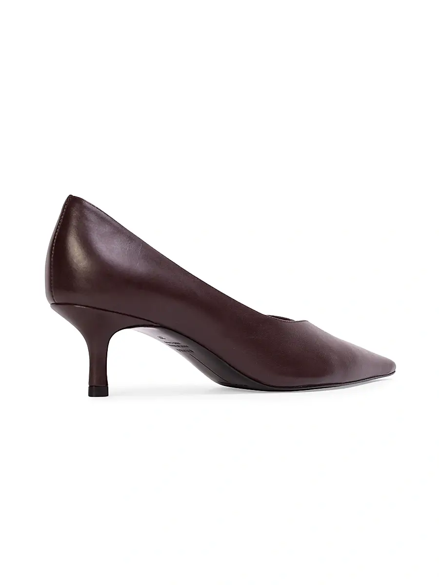 Black Suede Studio Women's Briar 50MM Leather Pumps | Thumbnail 5 Black Suede Studio Women's Briar 50MM Leather Pumps | Thumbnail 5