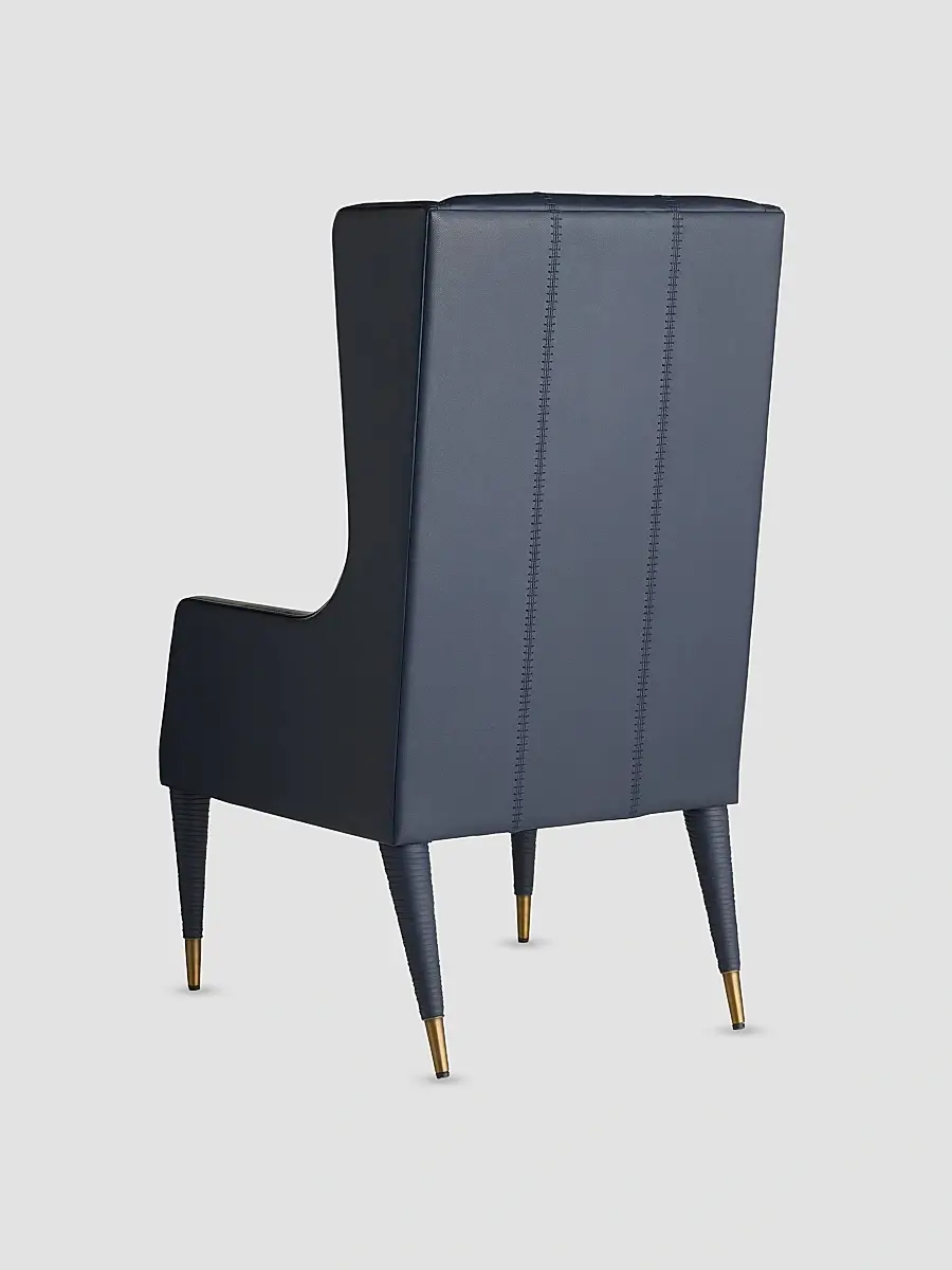 Arteriors Hawthorne Leather Host Chair | Thumbnail 8