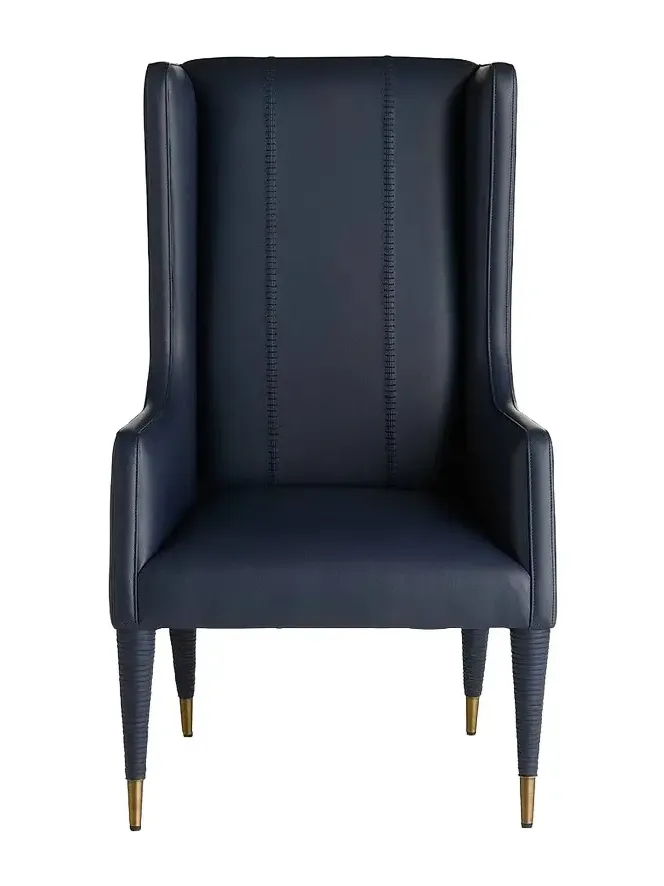 Arteriors Hawthorne Leather Host Chair