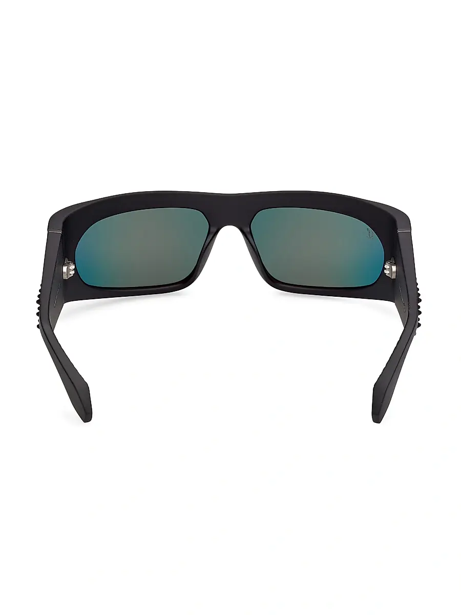 Christian Louboutin Men's 64MM Shield Sunglasses | Thumbnail 5 Christian Louboutin Men's 64MM Shield Sunglasses | Thumbnail 5