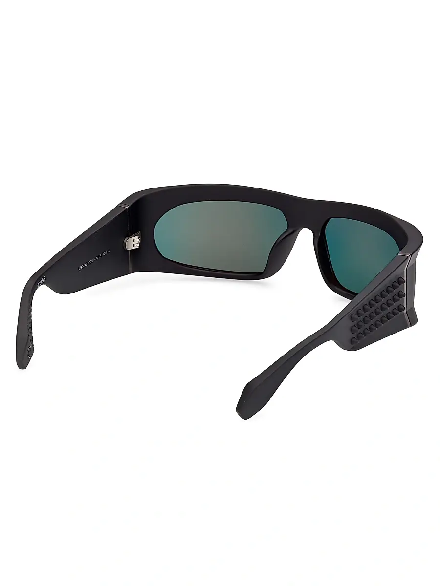 Christian Louboutin Men's 64MM Shield Sunglasses | Thumbnail 6 Christian Louboutin Men's 64MM Shield Sunglasses | Thumbnail 6