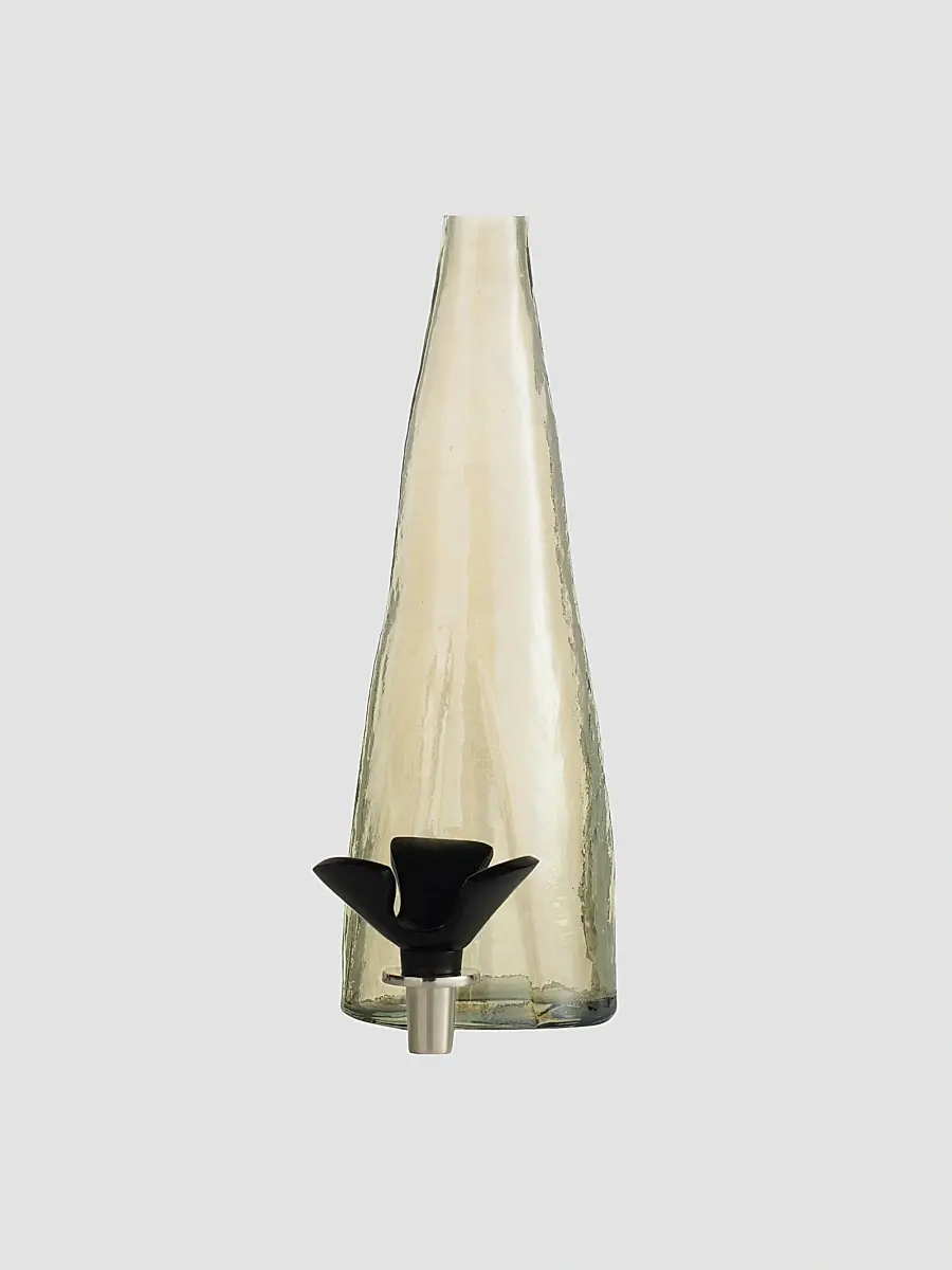 Arteriors Lydia Glass & Aluminum 2-Piece Decanters Set | Thumbnail 2
