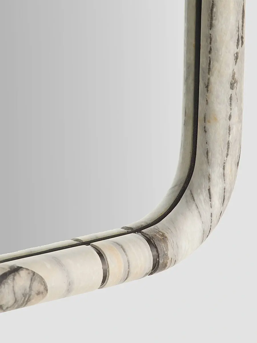 Arteriors Trevino Resin & Bronze-Plated Iron Rectangular Mirror | Thumbnail 6 Arteriors Trevino Resin & Bronze-Plated Iron Rectangular Mirror | Thumbnail 6