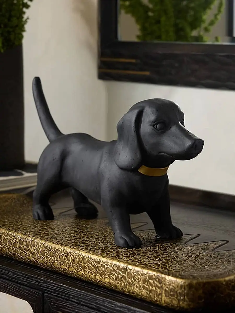 Arteriors Leo Pup Sculpture | Thumbnail 3 Arteriors Leo Pup Sculpture | Thumbnail 3