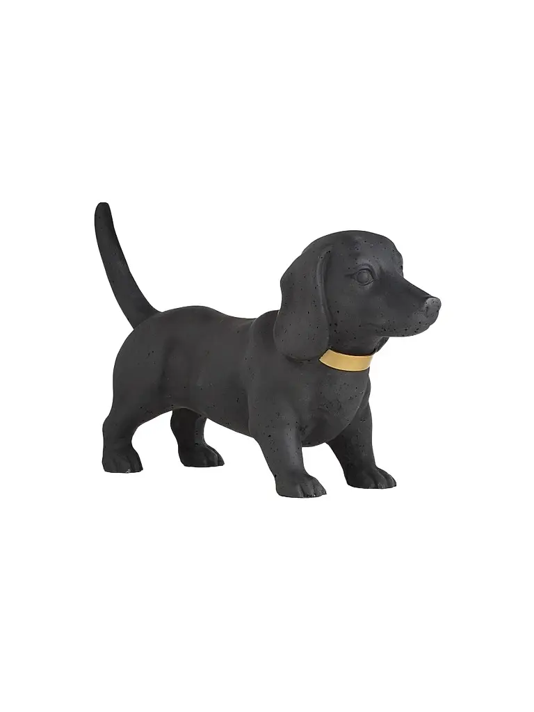 Arteriors Leo Pup Sculpture - Black | Image 1 Arteriors Leo Pup Sculpture - Black | Image 1