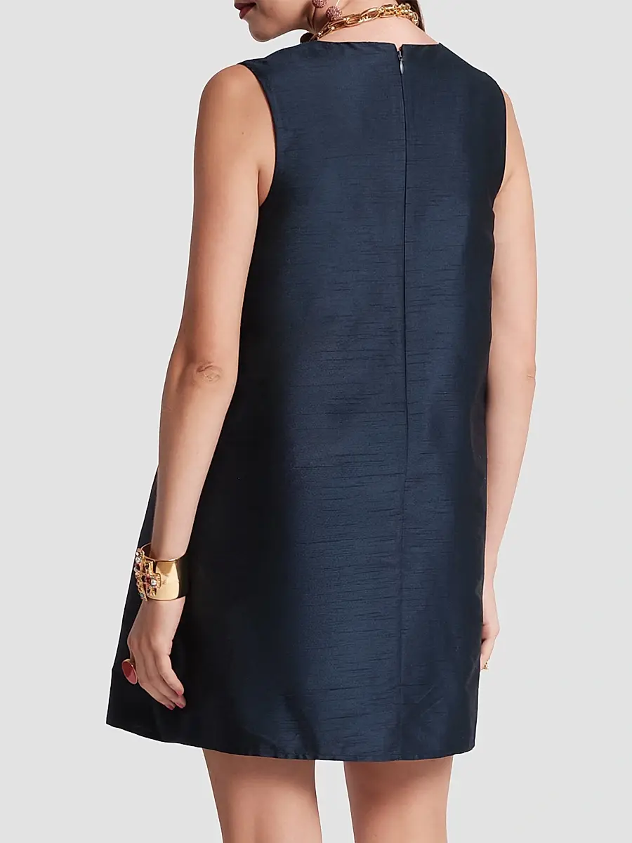 Frances Valentine Women's Alice Sequined Poppy Shift Dress | Thumbnail 3 Frances Valentine Women's Alice Sequined Poppy Shift Dress | Thumbnail 3