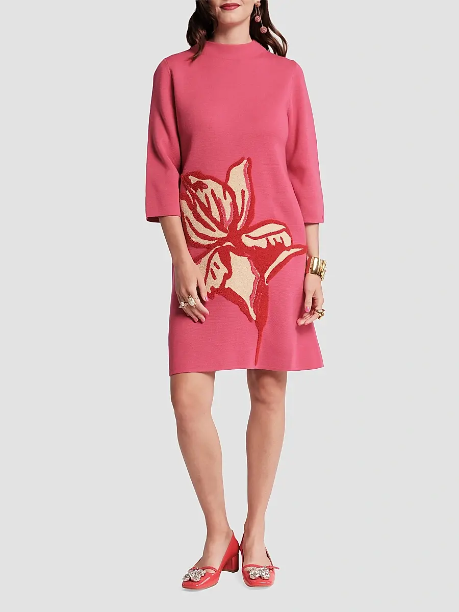 Frances Valentine Women's Annie Fringed Tulip Mini Dress | Thumbnail 2 Frances Valentine Women's Annie Fringed Tulip Mini Dress | Thumbnail 2