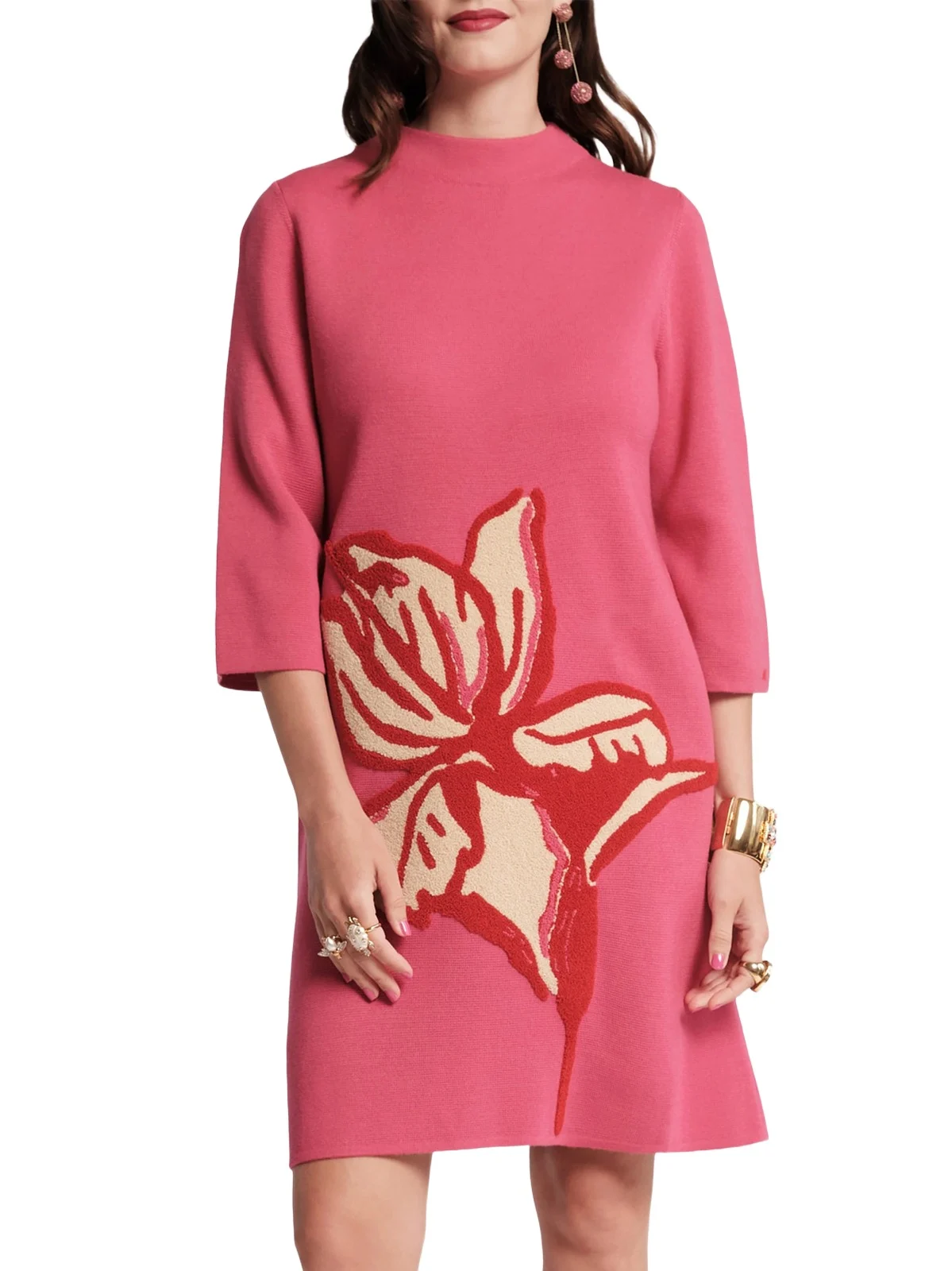 Women's Annie Fringed Tulip Mini Dress