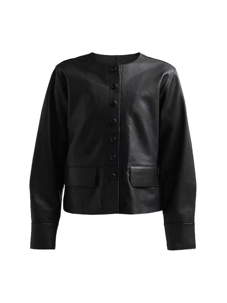 Proenza Schouler White Label Women's Robin Leather Jacket | Image 1 Proenza Schouler White Label Women's Robin Leather Jacket | Image 1