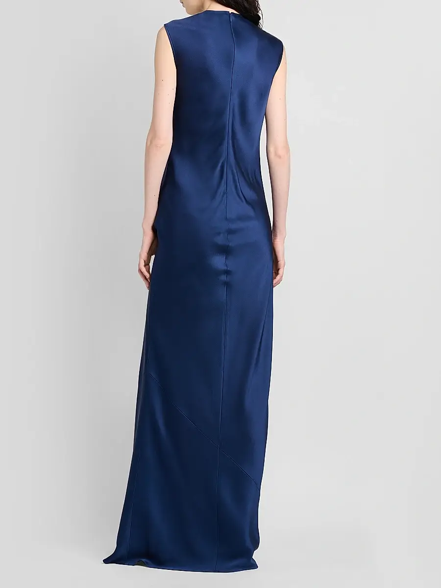 Stella McCartney Women's Draped Satin Gown | Thumbnail 3