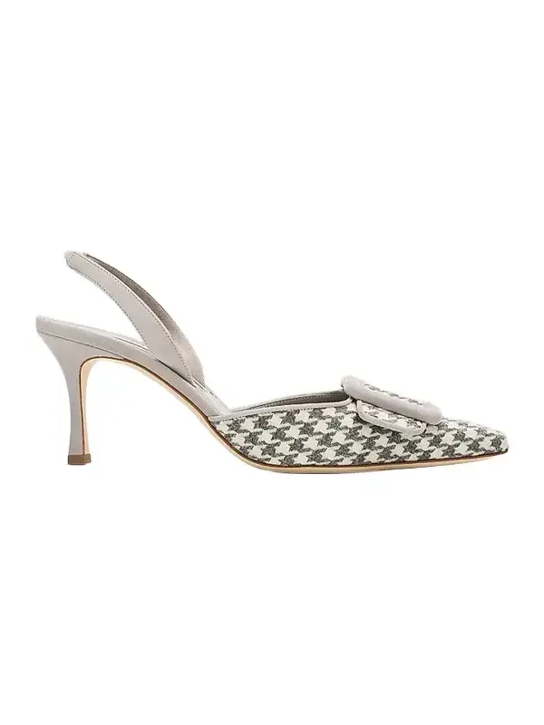 Women's Mayaslibi Houndstooth Slingback Pumps Women's Mayaslibi Houndstooth Slingback Pumps