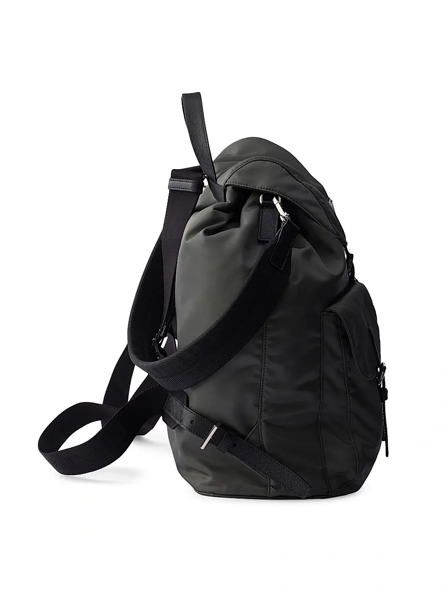 Prada Men's Re-Nylon Backpack | Thumbnail 4 Prada Men's Re-Nylon Backpack | Thumbnail 4