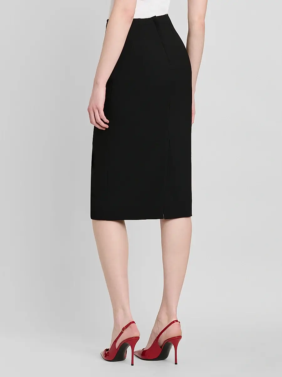 Dolce & Gabbana Women's Virgin Wool Pencil Midi-Skirt | Thumbnail 3 Dolce & Gabbana Women's Virgin Wool Pencil Midi-Skirt | Thumbnail 3