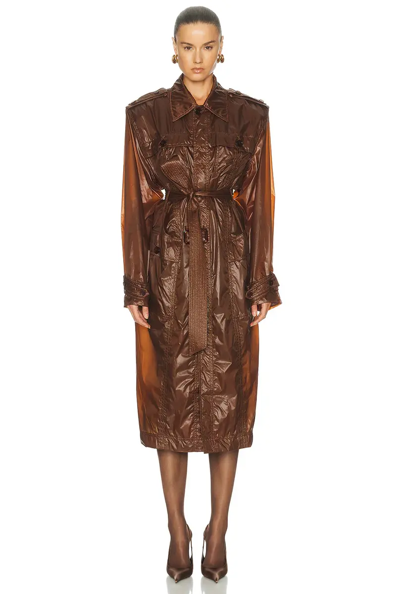 Saint Laurent Trench Coat | Thumbnail 2 Saint Laurent Trench Coat | Thumbnail 2
