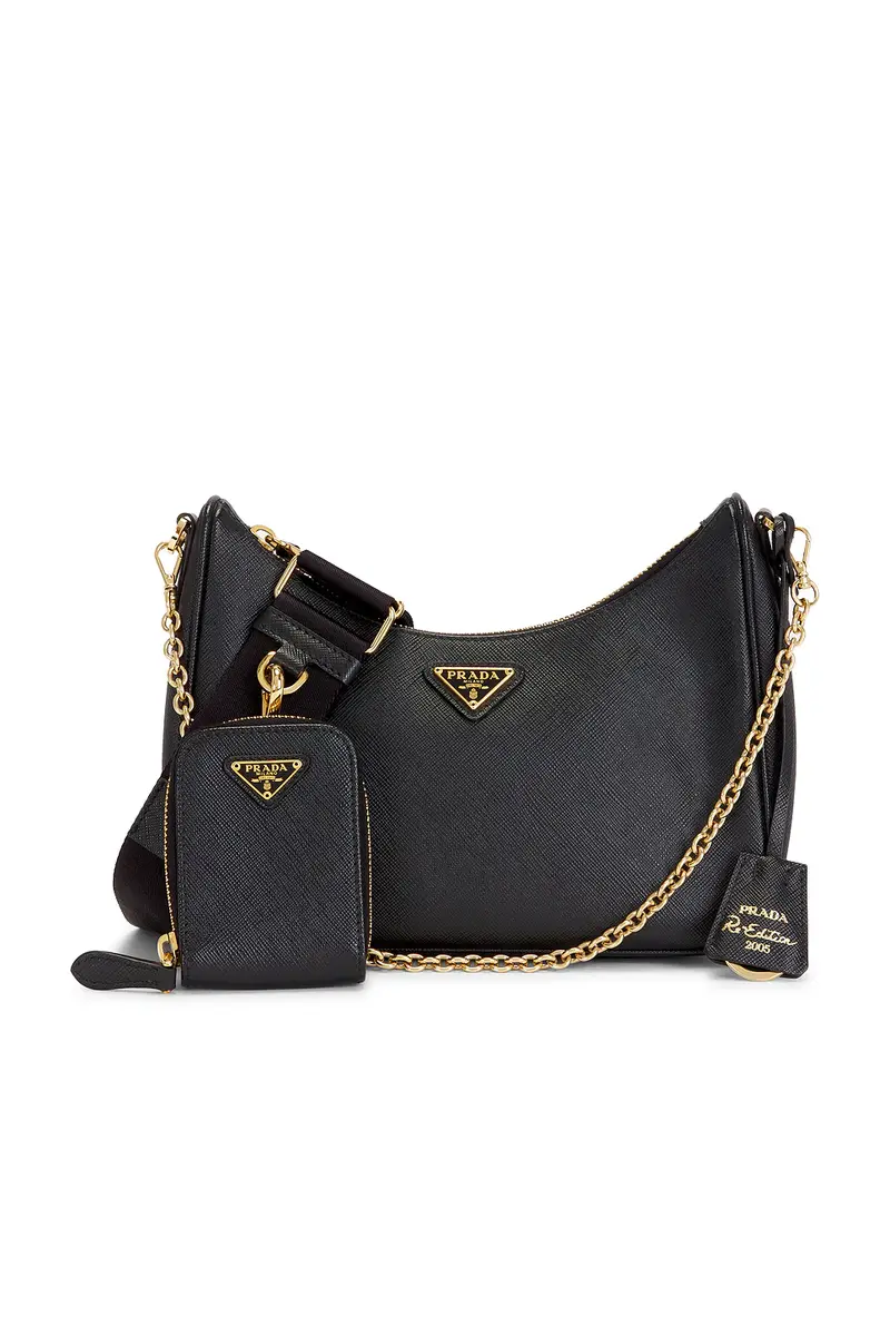 Prada Saffiano Re-Edition 2005 Shoulder Bag | Image 1 Prada Saffiano Re-Edition 2005 Shoulder Bag | Image 1
