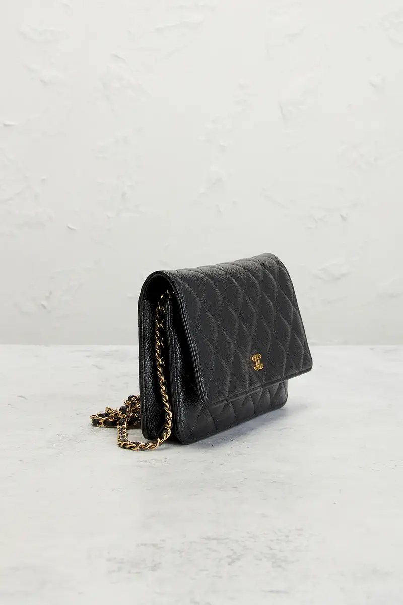 Chanel Chanel Caviar Classic Wallet On Chain | Thumbnail 4 Chanel Chanel Caviar Classic Wallet On Chain | Thumbnail 4