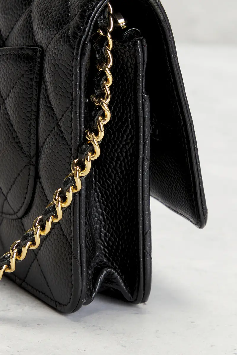 Chanel Chanel Caviar Classic Wallet On Chain | Thumbnail 7 Chanel Chanel Caviar Classic Wallet On Chain | Thumbnail 7