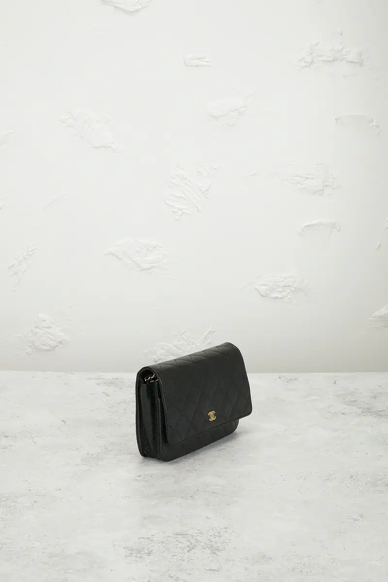 Chanel Chanel Caviar Classic Wallet On Chain | Thumbnail 4 Chanel Chanel Caviar Classic Wallet On Chain | Thumbnail 4