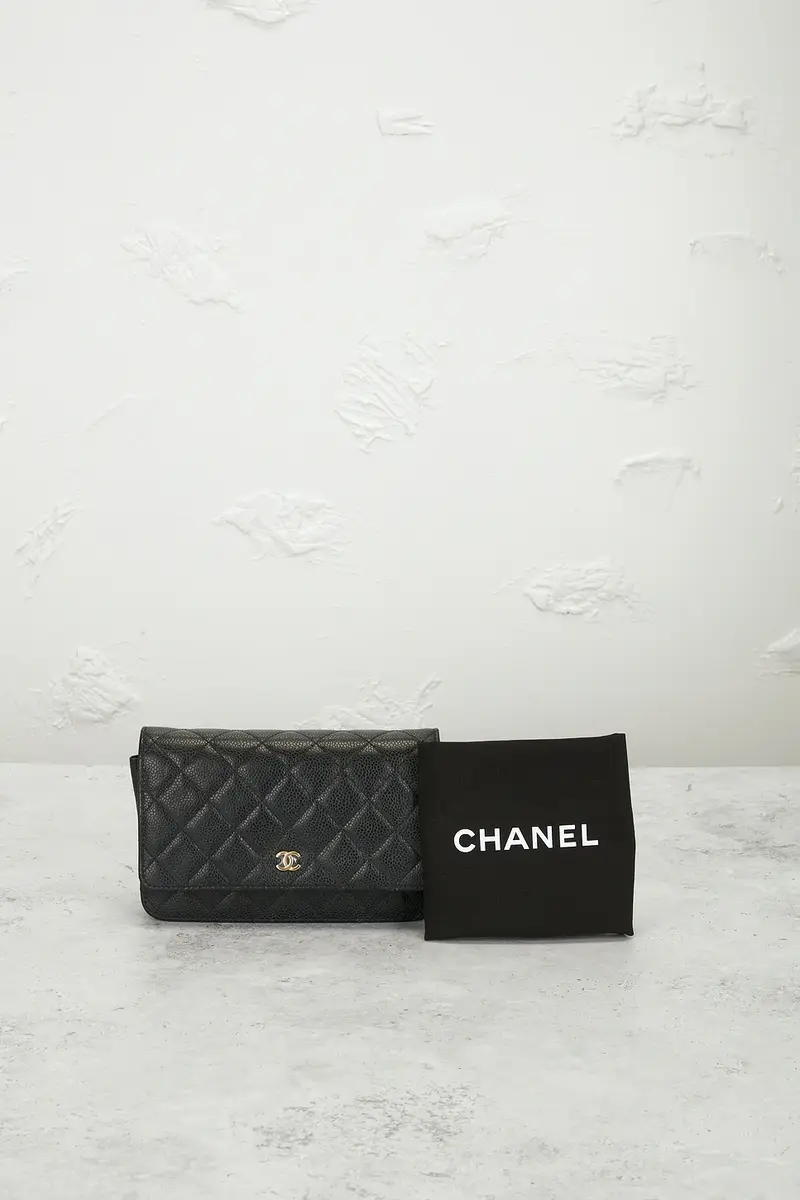Chanel Chanel Caviar Classic Wallet On Chain | Thumbnail 9 Chanel Chanel Caviar Classic Wallet On Chain | Thumbnail 9