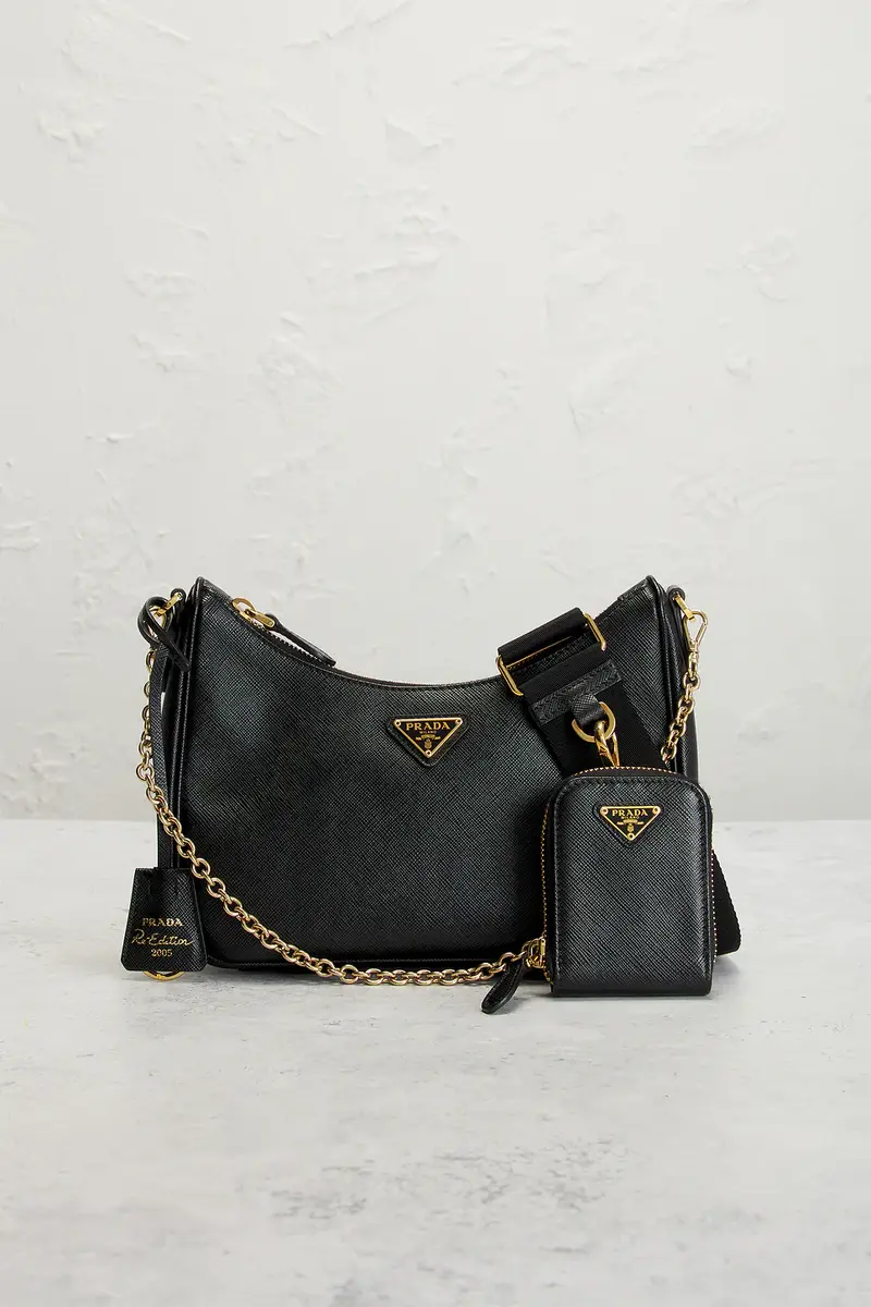 Prada Saffiano Re-Edition 2005 Shoulder Bag | Thumbnail 2 Prada Saffiano Re-Edition 2005 Shoulder Bag | Thumbnail 2