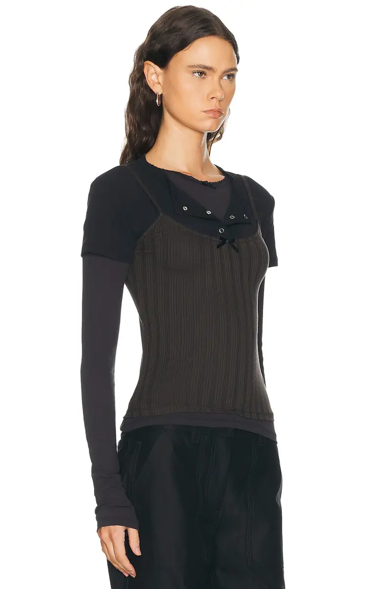 Acne Studios Ersilia Jersey T-Shirt | Thumbnail 2 Acne Studios Ersilia Jersey T-Shirt | Thumbnail 2