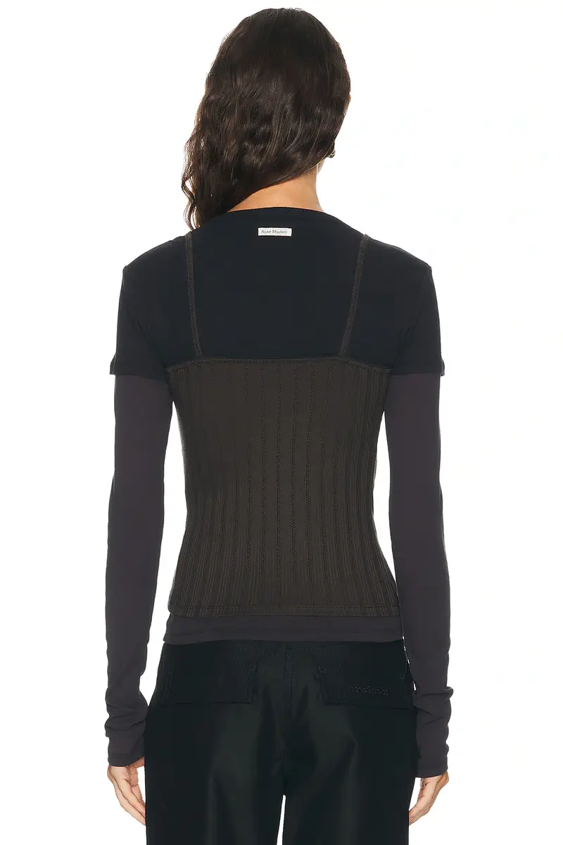 Acne Studios Ersilia Jersey T-Shirt | Thumbnail 3 Acne Studios Ersilia Jersey T-Shirt | Thumbnail 3