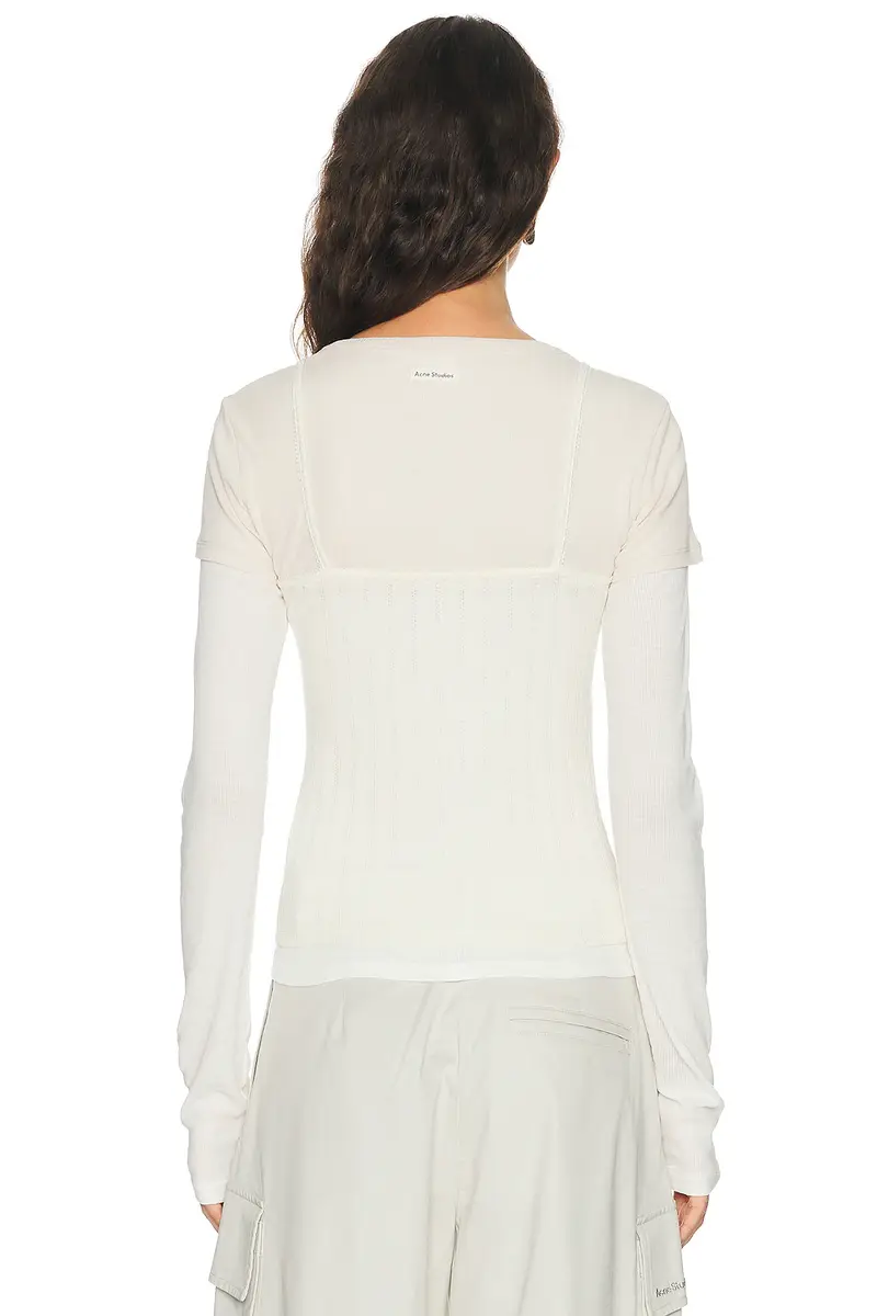 Acne Studios Ersilia Jersey T-Shirt | Thumbnail 3