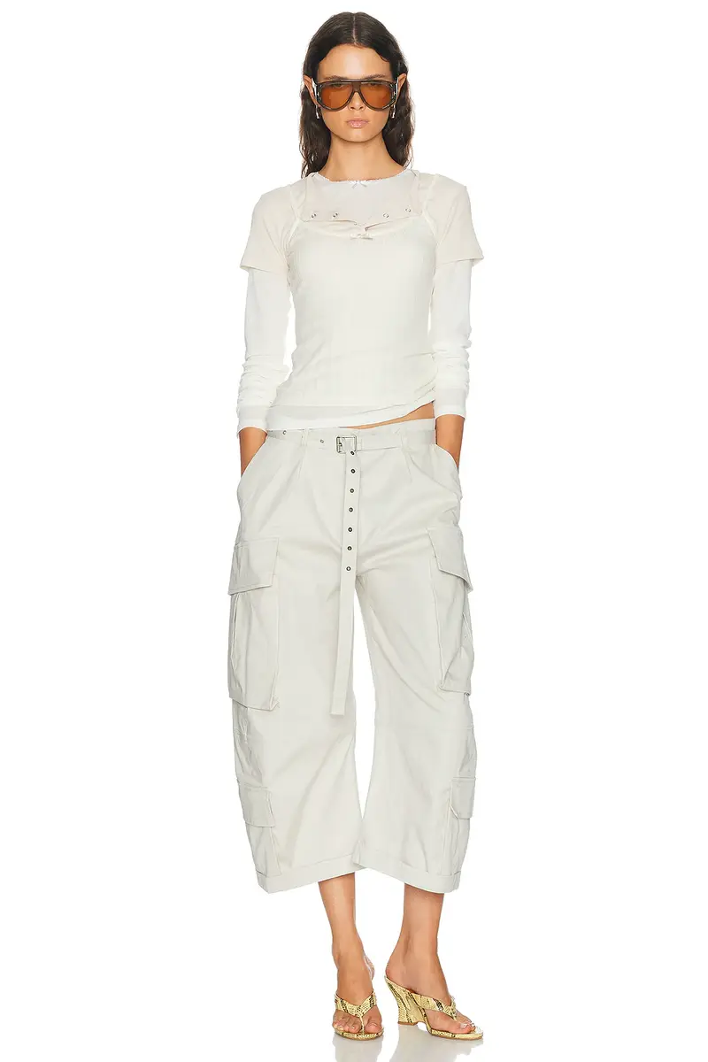 Acne Studios Ersilia Jersey T-Shirt | Thumbnail 4