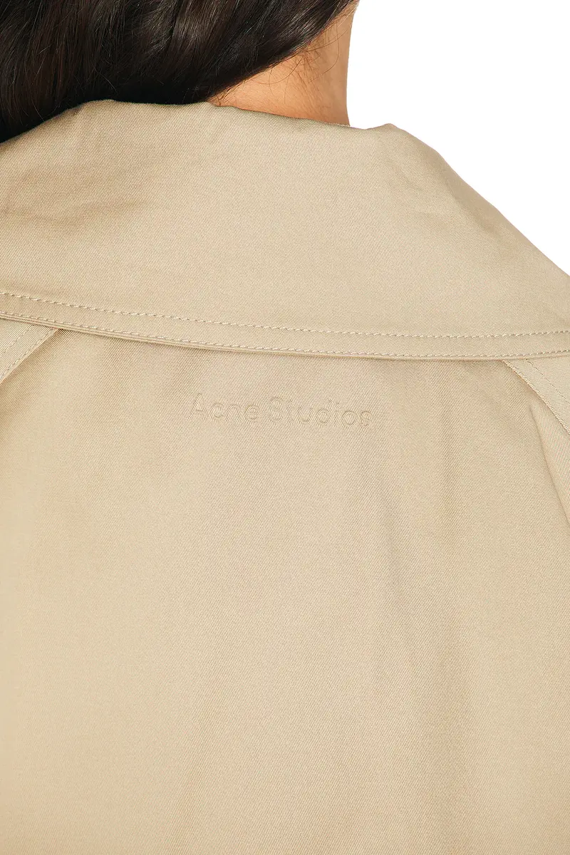 Acne Studios Oleo Twill Trench Jacket | Thumbnail 6 Acne Studios Oleo Twill Trench Jacket | Thumbnail 6