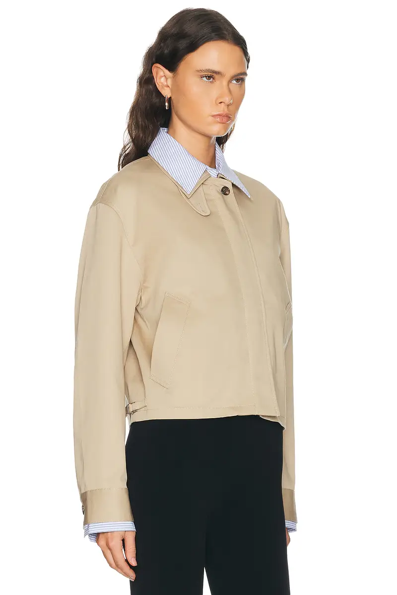 Acne Studios Odossa Twill Trench Jacket | Thumbnail 3 Acne Studios Odossa Twill Trench Jacket | Thumbnail 3