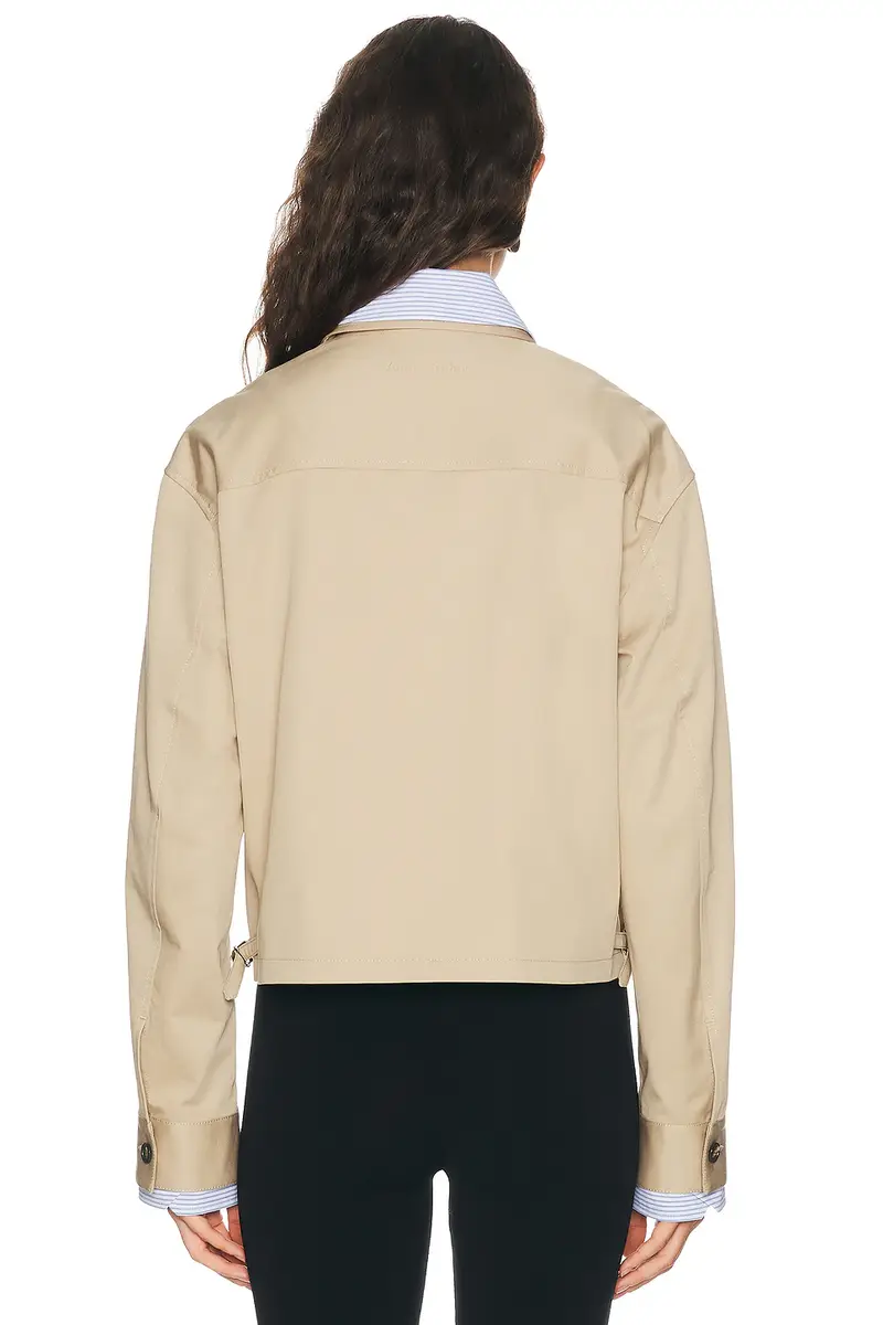 Acne Studios Odossa Twill Trench Jacket | Thumbnail 4 Acne Studios Odossa Twill Trench Jacket | Thumbnail 4