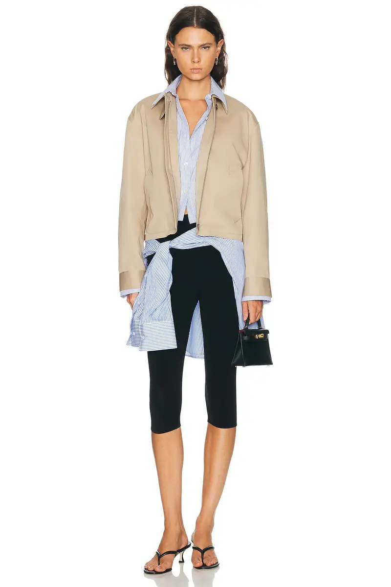 Acne Studios Odossa Twill Trench Jacket | Thumbnail 5 Acne Studios Odossa Twill Trench Jacket | Thumbnail 5