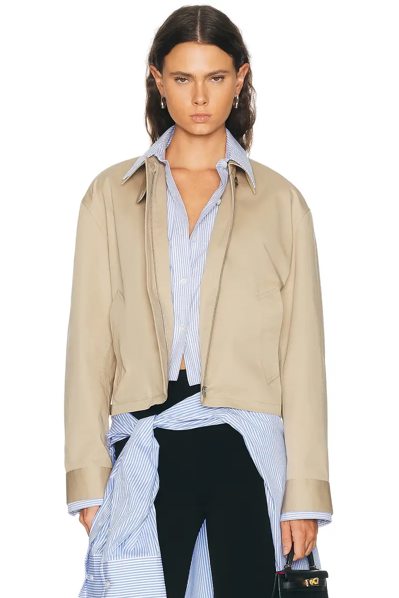 Odossa Twill Trench Jacket Odossa Twill Trench Jacket