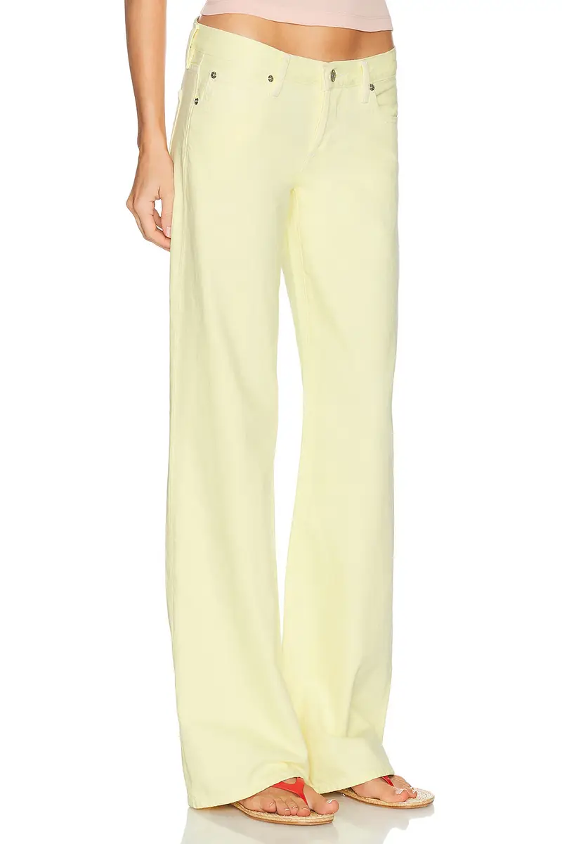 Frame The Gray Wide Leg Jeans | Thumbnail 2 Frame The Gray Wide Leg Jeans | Thumbnail 2