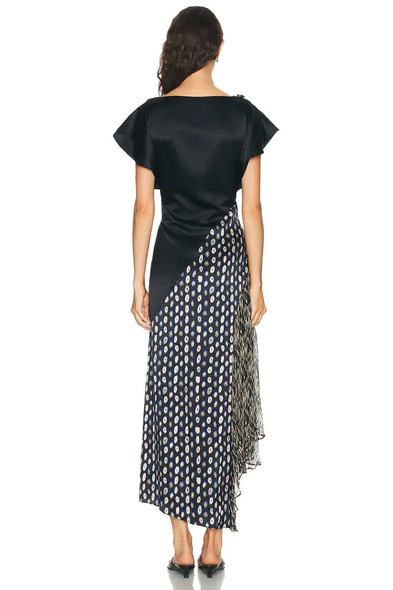 Staud Fawn Silk Dress | Thumbnail 4 Staud Fawn Silk Dress | Thumbnail 4