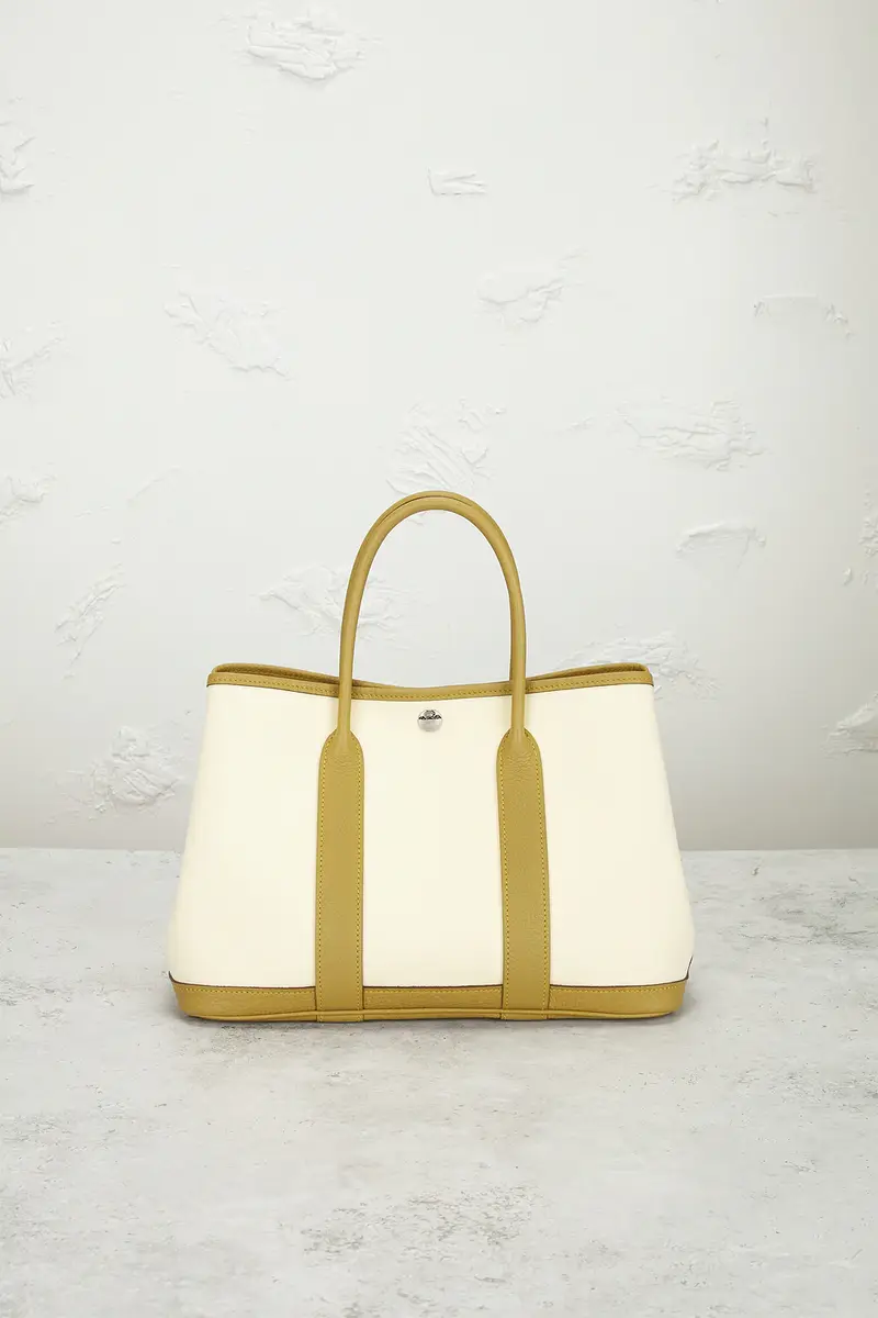 HERMÈS Hermes Toile & Leather Garden Party 30 Tote Bag | Thumbnail 2 HERMÈS Hermes Toile & Leather Garden Party 30 Tote Bag | Thumbnail 2