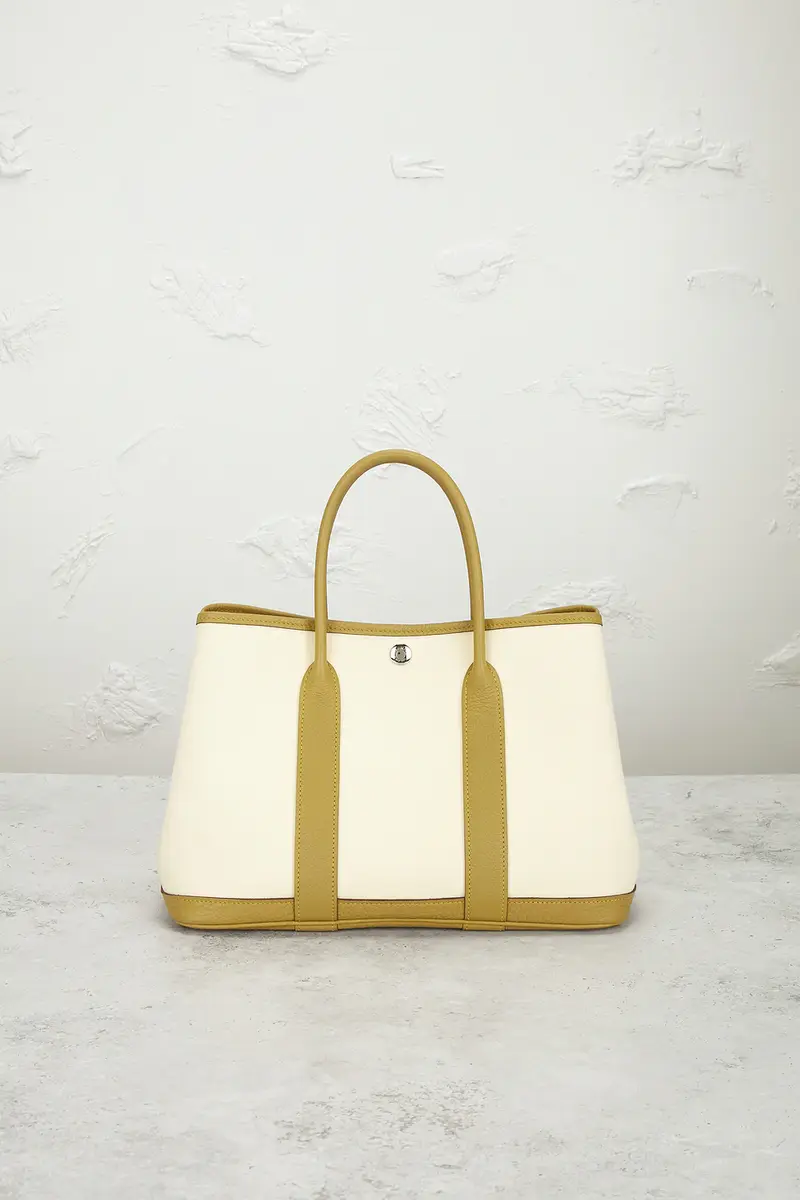 HERMÈS Hermes Toile & Leather Garden Party 30 Tote Bag | Thumbnail 3 HERMÈS Hermes Toile & Leather Garden Party 30 Tote Bag | Thumbnail 3