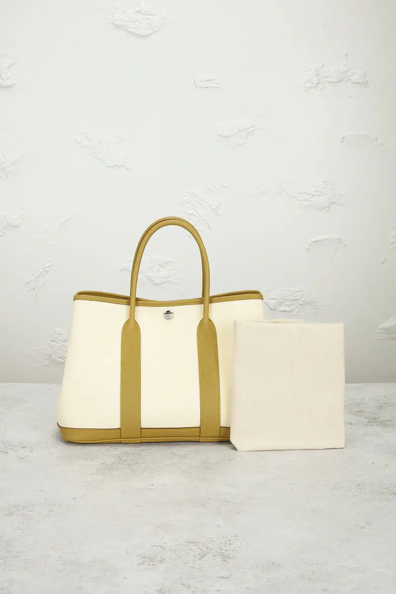 HERMÈS Hermes Toile & Leather Garden Party 30 Tote Bag | Thumbnail 9 HERMÈS Hermes Toile & Leather Garden Party 30 Tote Bag | Thumbnail 9