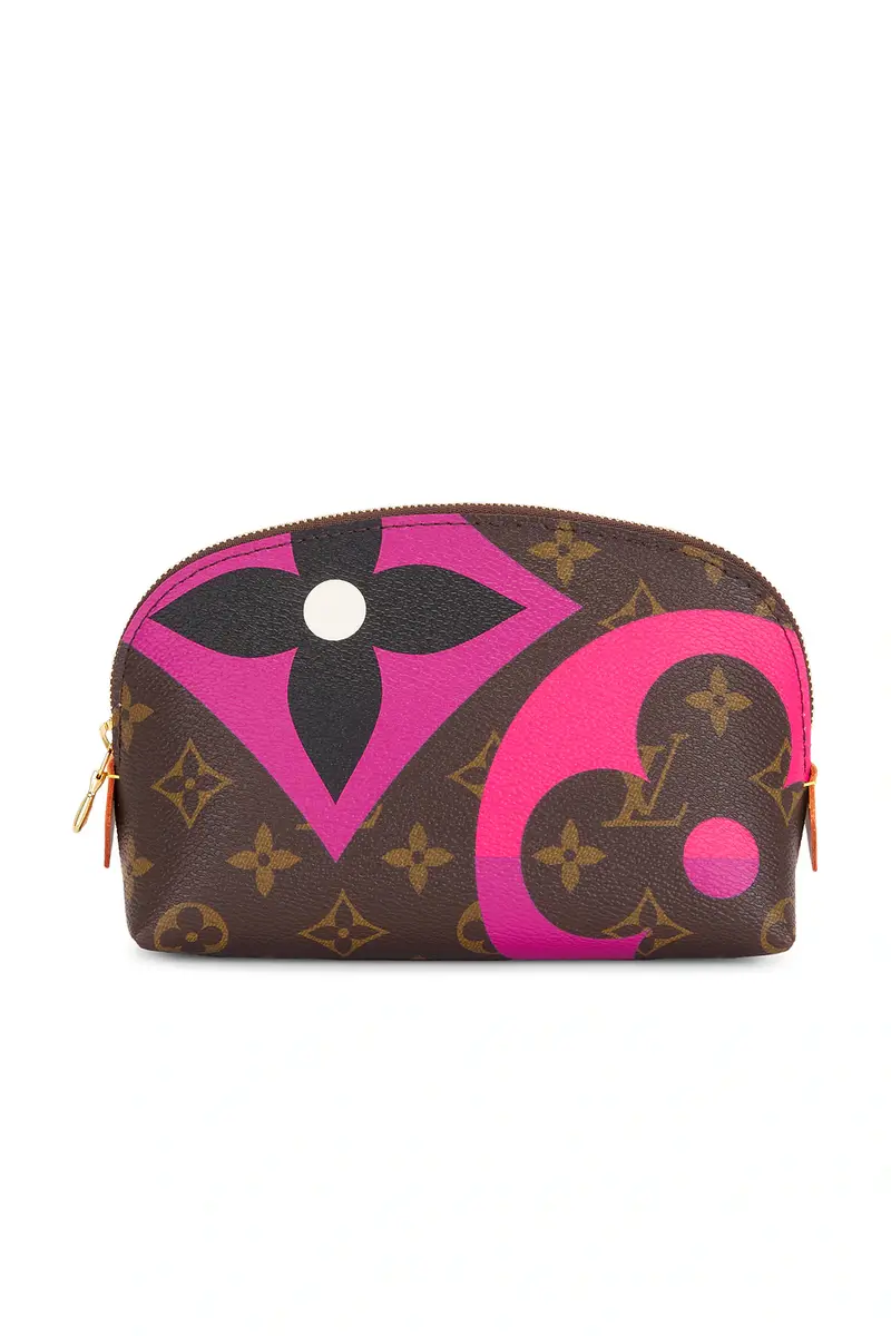 Louis Vuitton Monogram Game On Cosmetic Pouch Louis Vuitton Monogram Game On Cosmetic Pouch