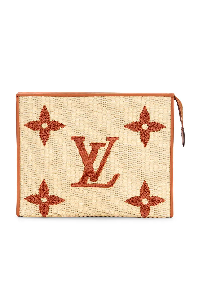 Louis Vuitton Monogram Giant Raffia Toiletry Pouch 26 | Image 1 Louis Vuitton Monogram Giant Raffia Toiletry Pouch 26 | Image 1