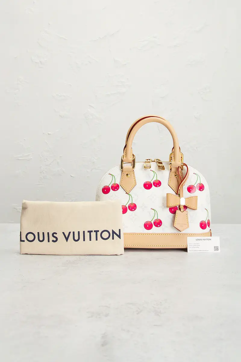 Louis Vuitton X Takashi Murakami Monogram Cerises Alma BB Handbag | Thumbnail 7 Louis Vuitton X Takashi Murakami Monogram Cerises Alma BB Handbag | Thumbnail 7