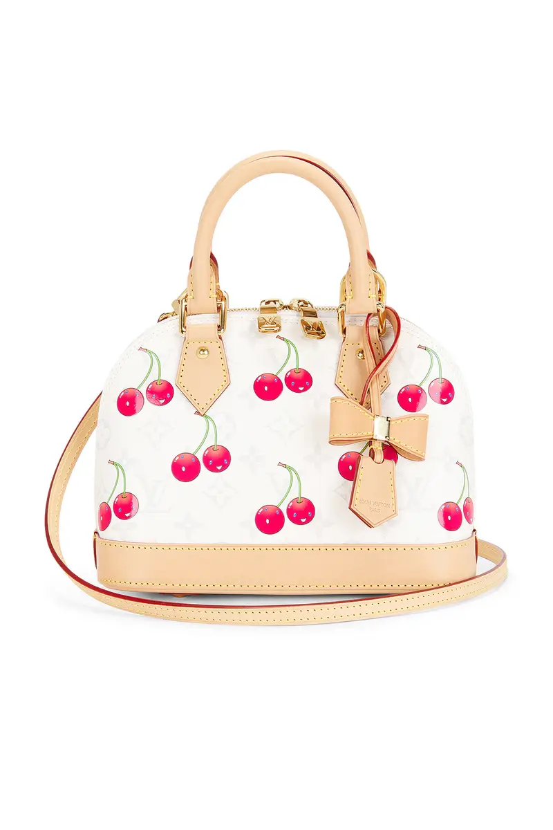 Louis Vuitton X Takashi Murakami Monogram Cerises Alma BB Handbag | Image 1 Louis Vuitton X Takashi Murakami Monogram Cerises Alma BB Handbag | Image 1