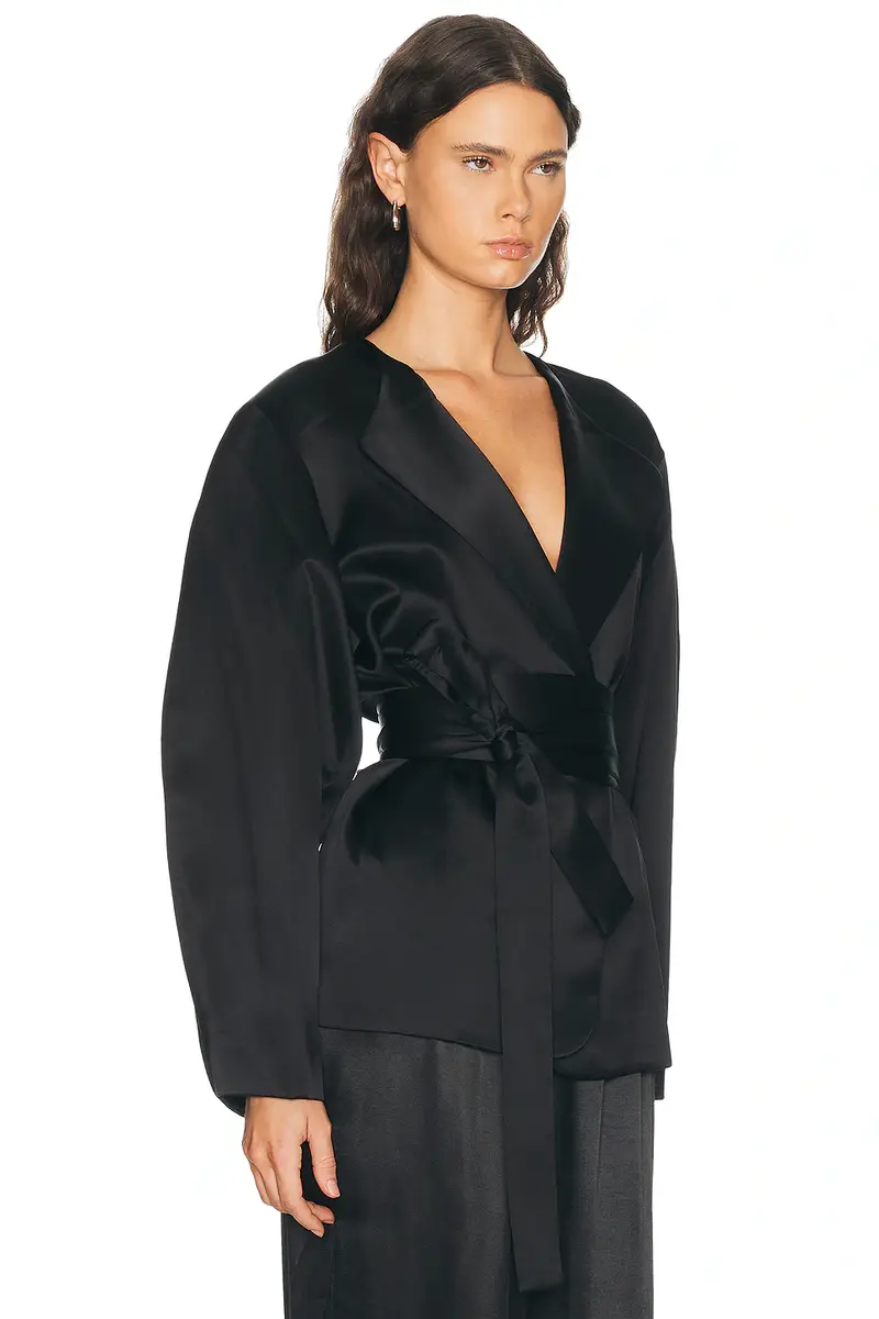 THE SEI Blouson Tie Jacket | Thumbnail 2 THE SEI Blouson Tie Jacket | Thumbnail 2