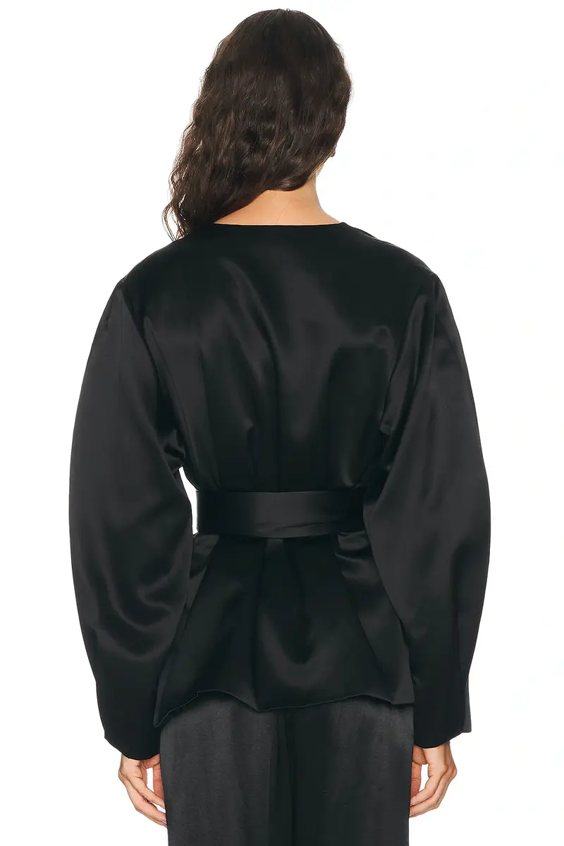 THE SEI Blouson Tie Jacket | Thumbnail 3 THE SEI Blouson Tie Jacket | Thumbnail 3