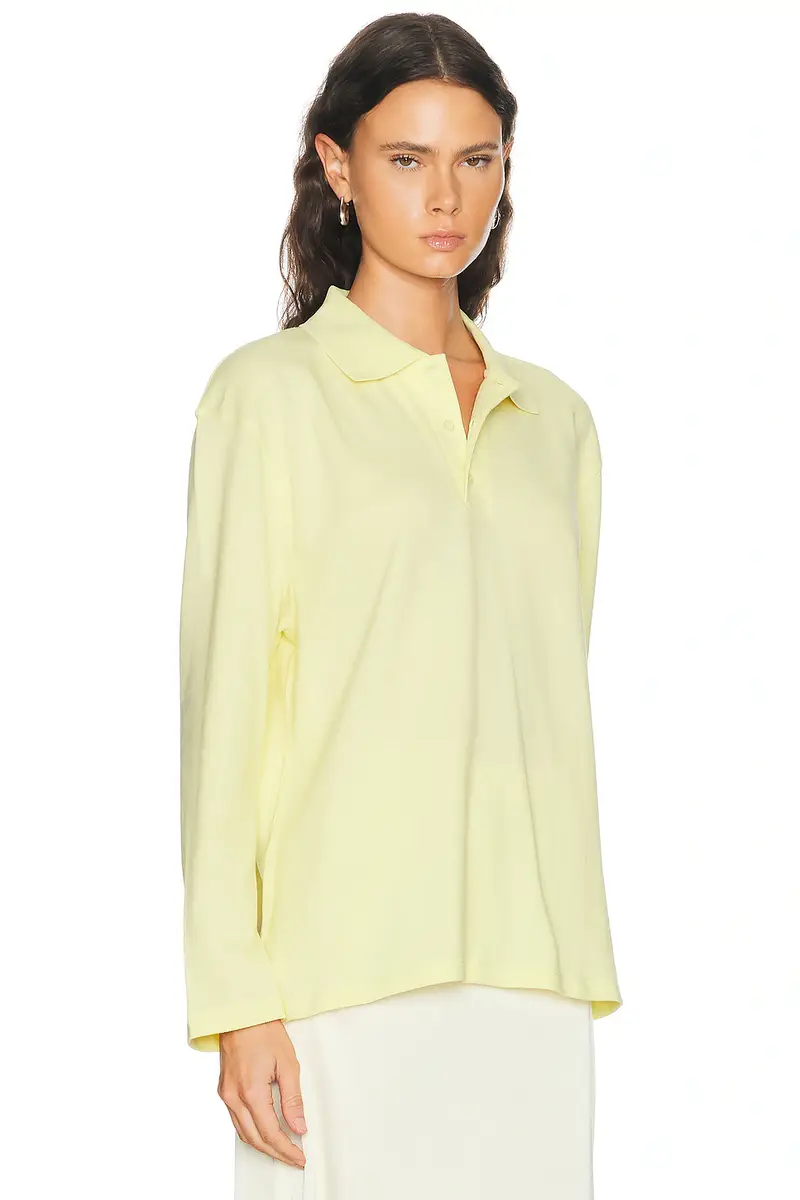 FLORE FLORE Diana Polo Top | Thumbnail 2