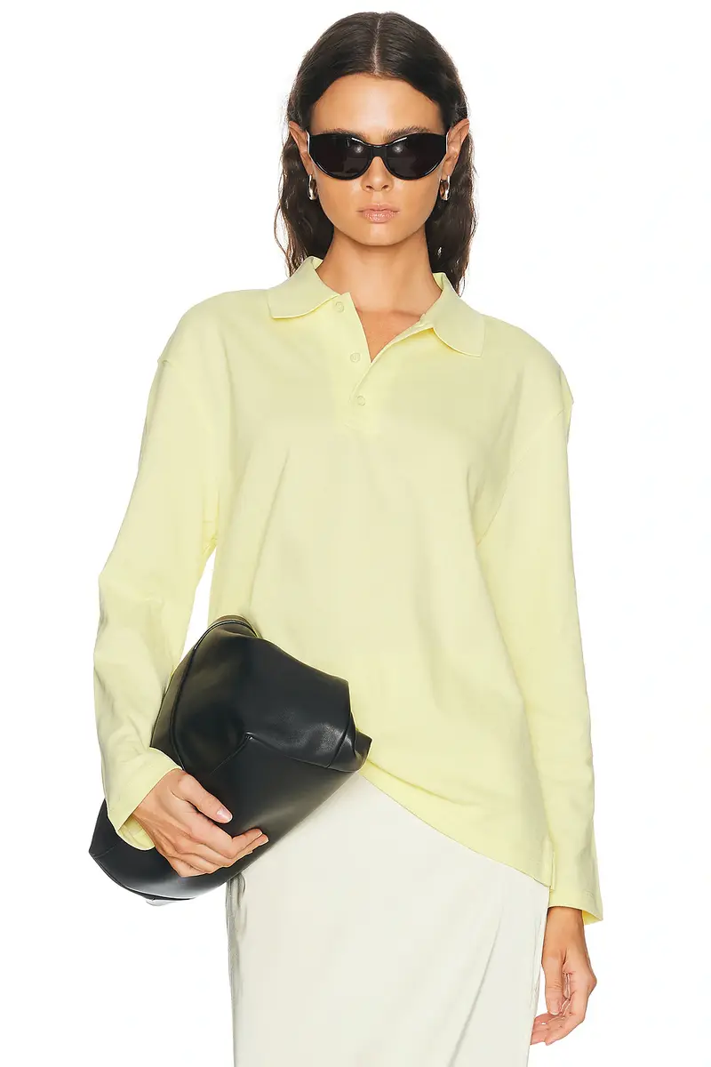 FLORE FLORE Diana Polo Top | Image 1 FLORE FLORE Diana Polo Top | Image 1