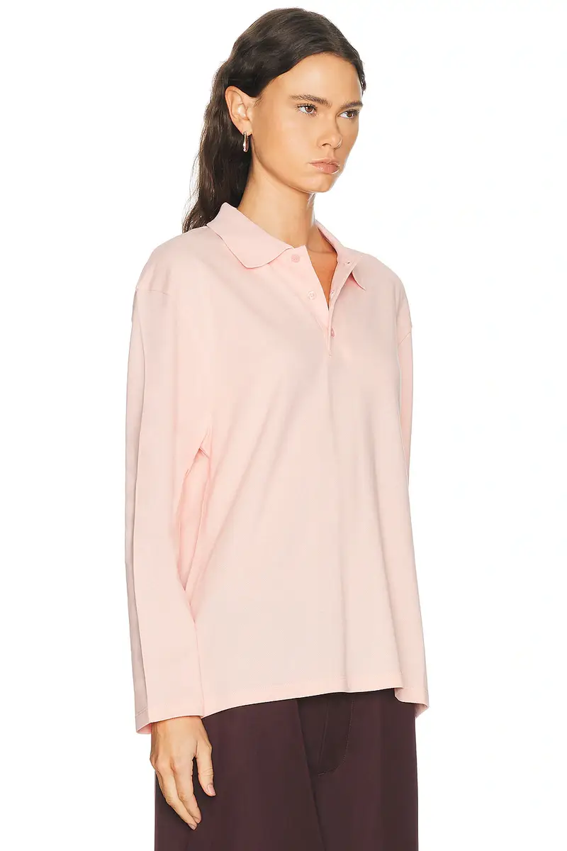 FLORE FLORE Diana Polo Top | Thumbnail 2