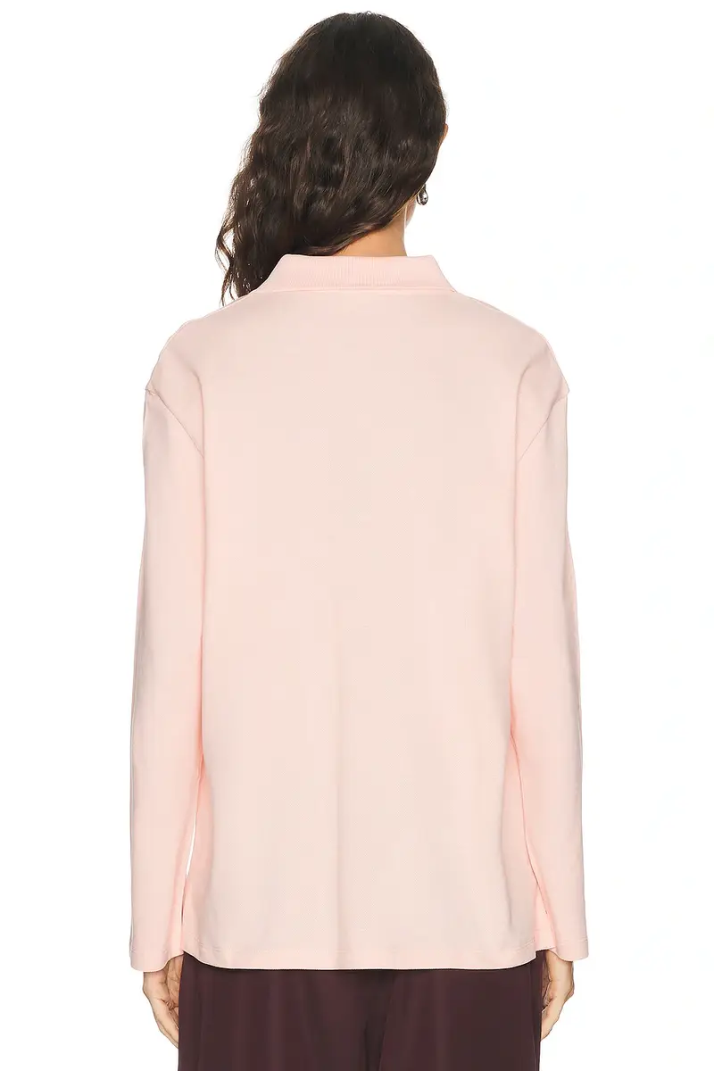 FLORE FLORE Diana Polo Top | Thumbnail 3