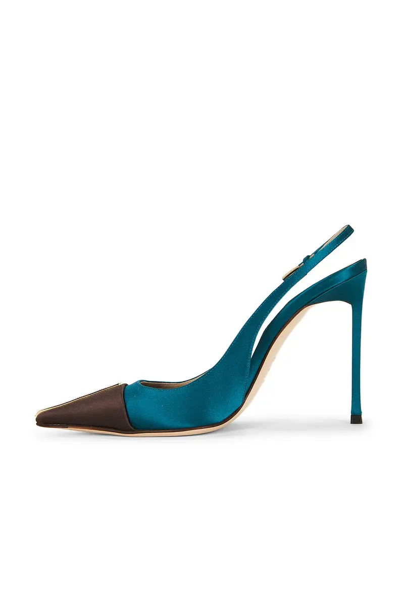 Tom Ford Satin Slingback Pump | Thumbnail 5 Tom Ford Satin Slingback Pump | Thumbnail 5